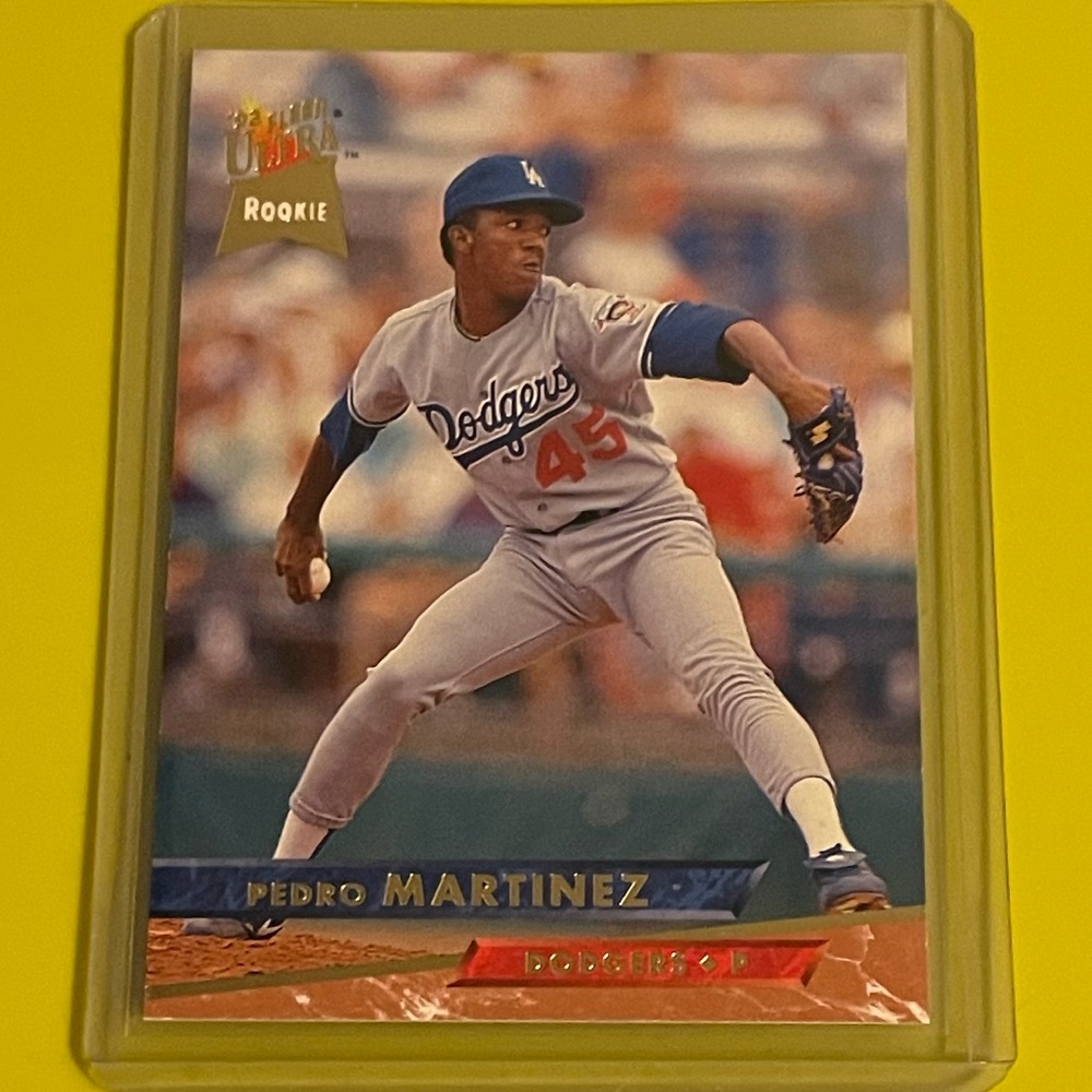 Pedro Martinez #57 [Rookie] 1993 Fleer Ultra Baseball Trading Card